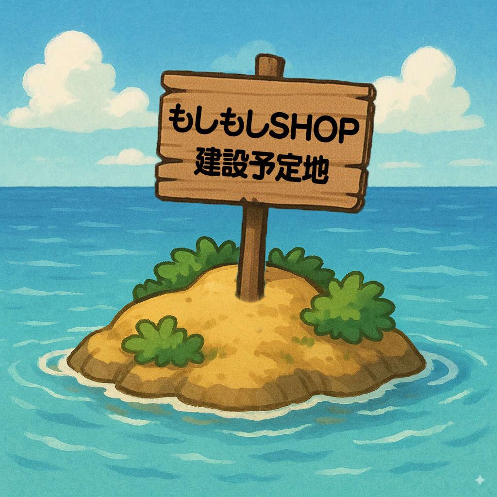 もしもしSHOP建設予定地の看板